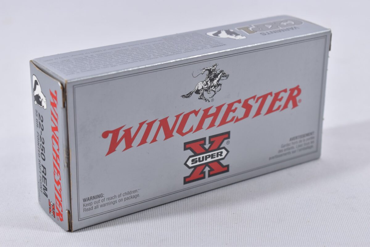 Winchester .22-250 Rem. Pointed Soft Point 55grs / 3 Winchester .22-250 Rem. Pointed Soft Point 55grs / 3