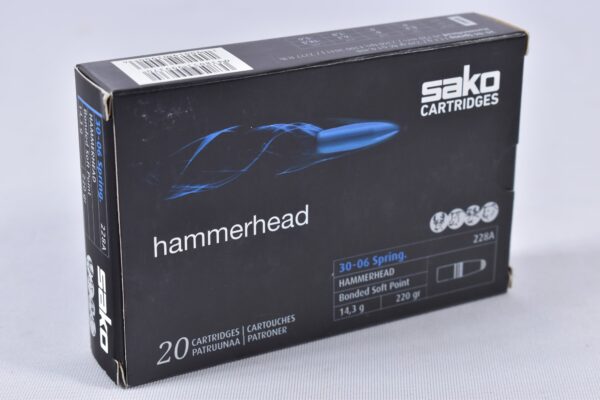Sako .30-06 Spring Hammerhead 220grs / 14