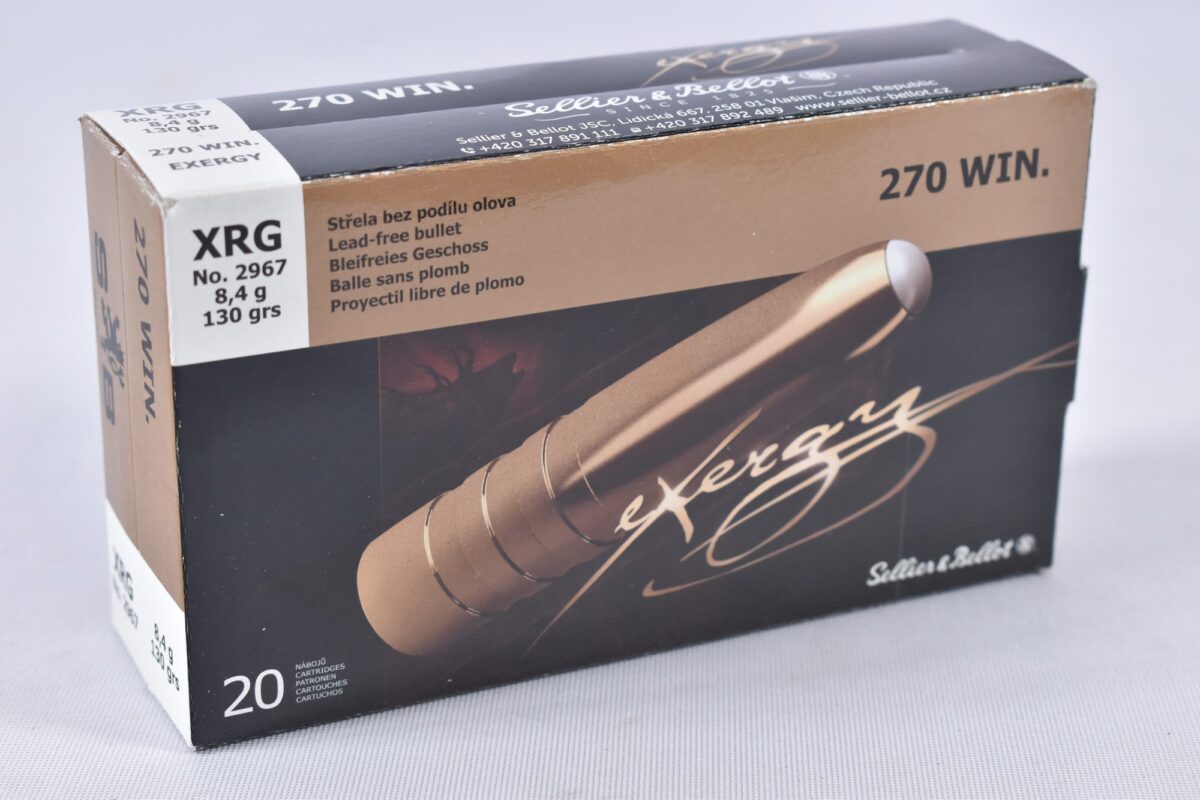 Sellier & Bellot .270 Win XRG 130grs / 8 Sellier & Bellot .270 Win XRG 130grs / 8