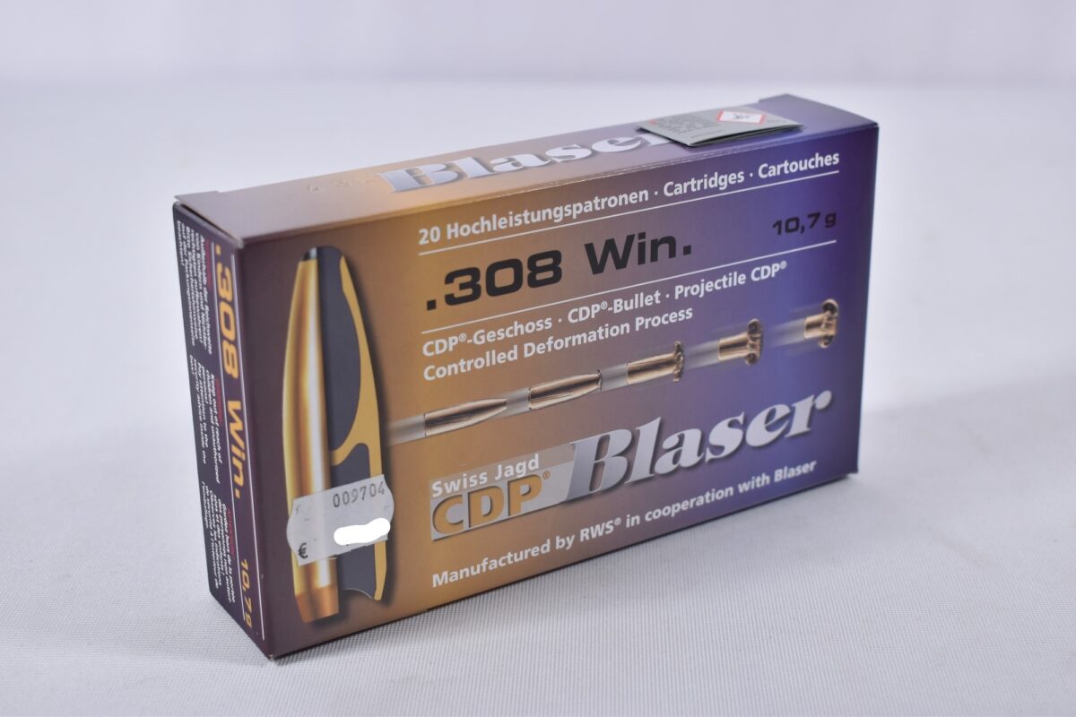 Blaser .308 Win CDP 165grs / 10 Blaser .308 Win CDP 165grs / 10