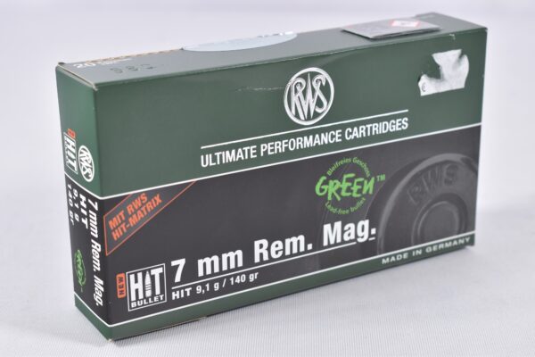 RWS 7mm Rem. Mag. HIT 140grs / 9