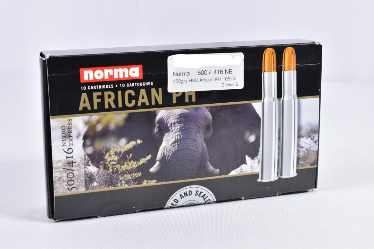 Norma .500 / .416 NE HMJ African PH 450grs / 29 Norma .500 / .416 NE HMJ African PH 450grs / 29