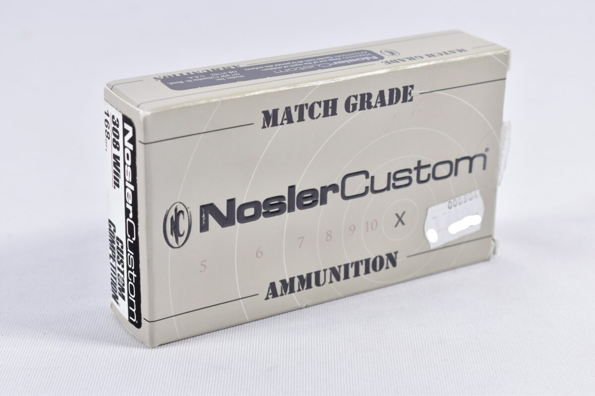 Nosler .308 Win. 168grs / 10 Nosler .308 Win. 168grs / 10
