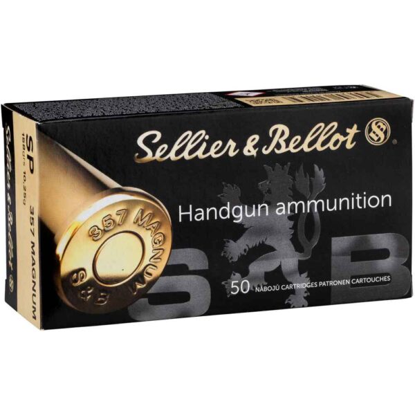 Sellier & Bellot .357 Mag SP 158grs / 10