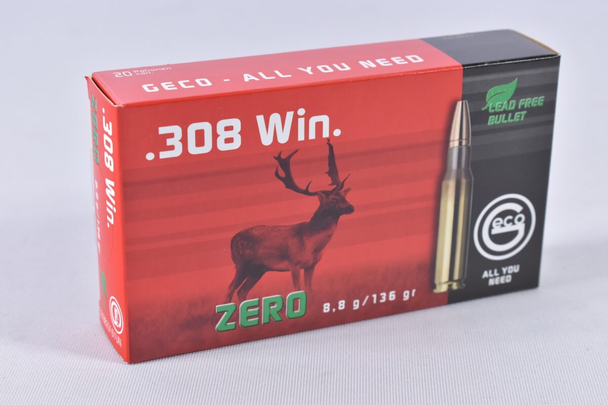 Geco .308 Win Zero 136grs / 8 Geco .308 Win Zero 136grs / 8