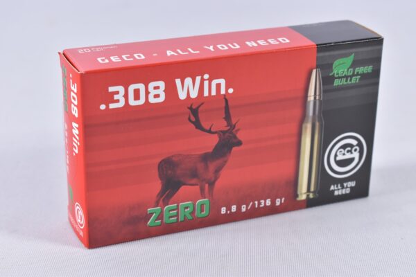 Geco .308 Win Zero 136grs / 8