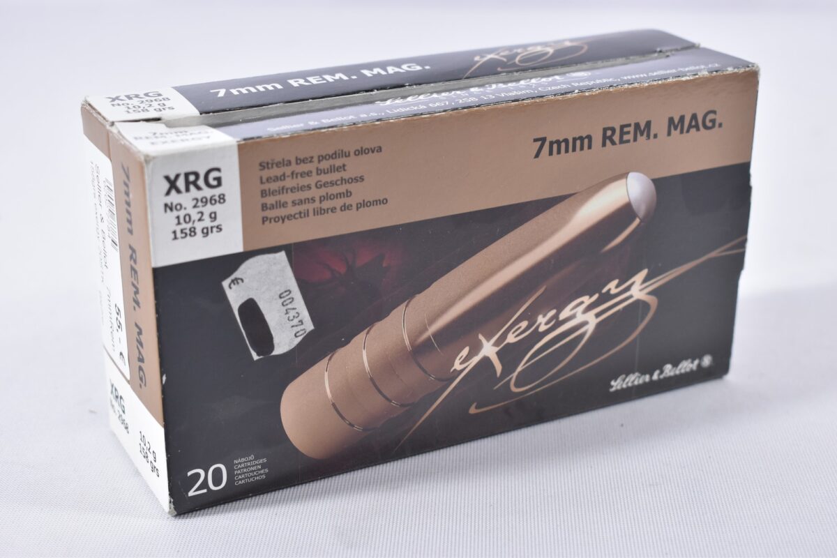 Sellier & Bellot 7mm RemMag exergy 158grs / 10 Sellier & Bellot 7mm RemMag exergy 158grs / 10