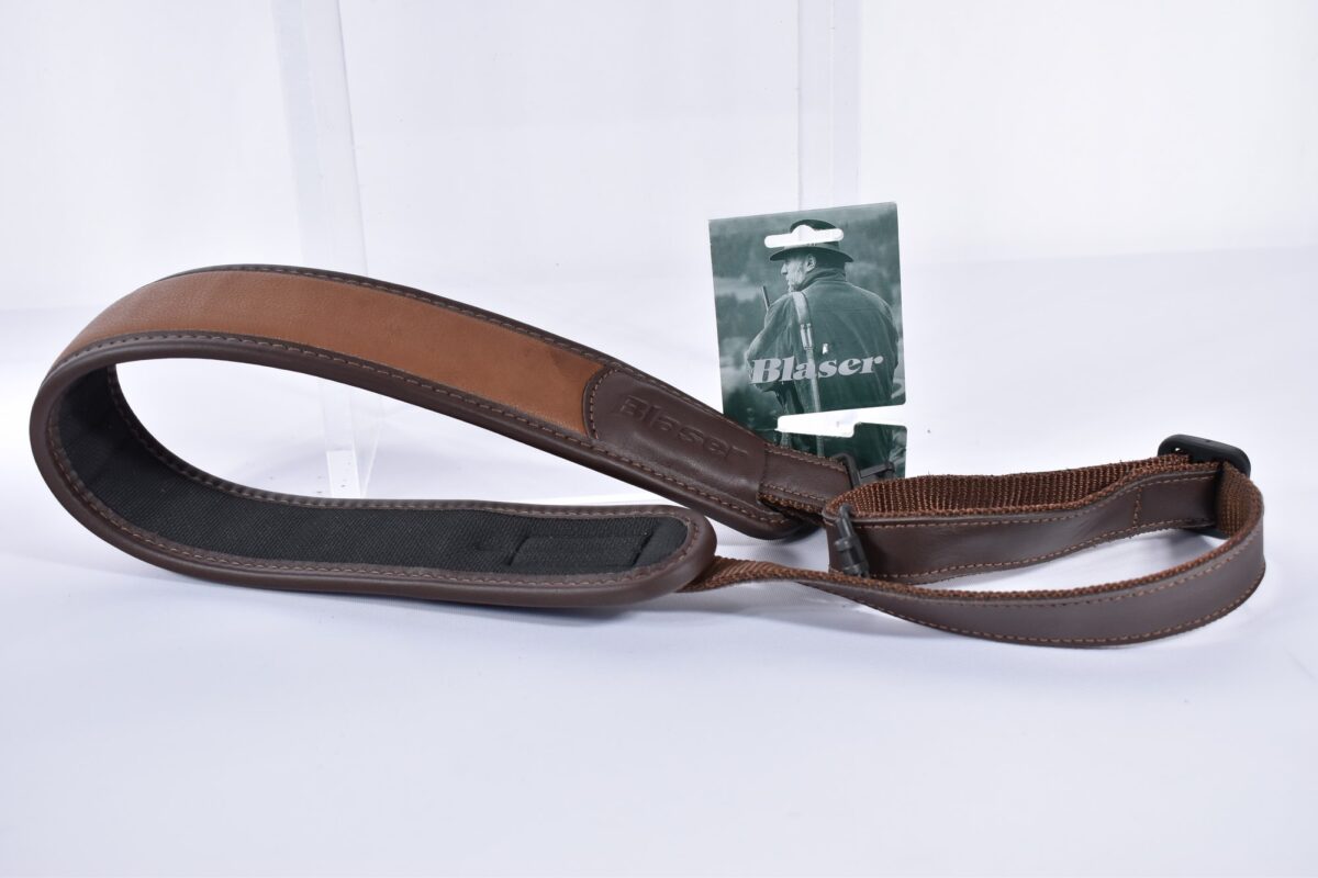 Blaser Leder braun Gewehrriemen Blaser Leder braun Gewehrriemen