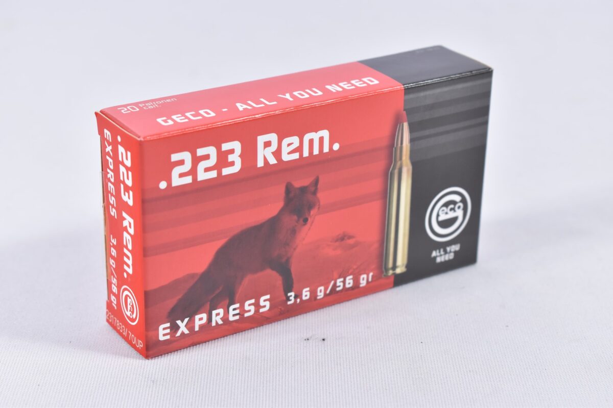 Geco .223 Rem Express TM 56grs / 3 Geco .223 Rem Express TM 56grs / 3