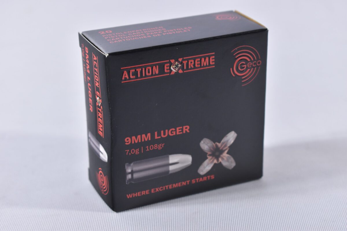 Geco 9mm Luger Action Extreme 108grs / 7 Geco 9mm Luger Action Extreme 108grs / 7