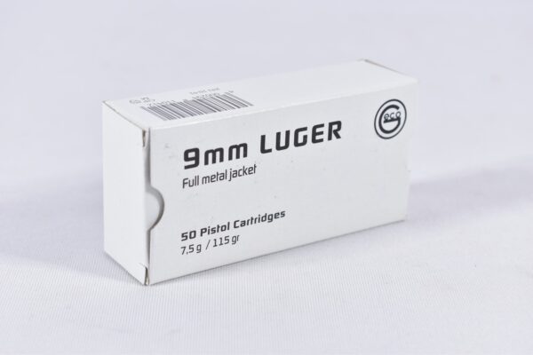 Geco 9mm Luger FMJ 115grs / 7
