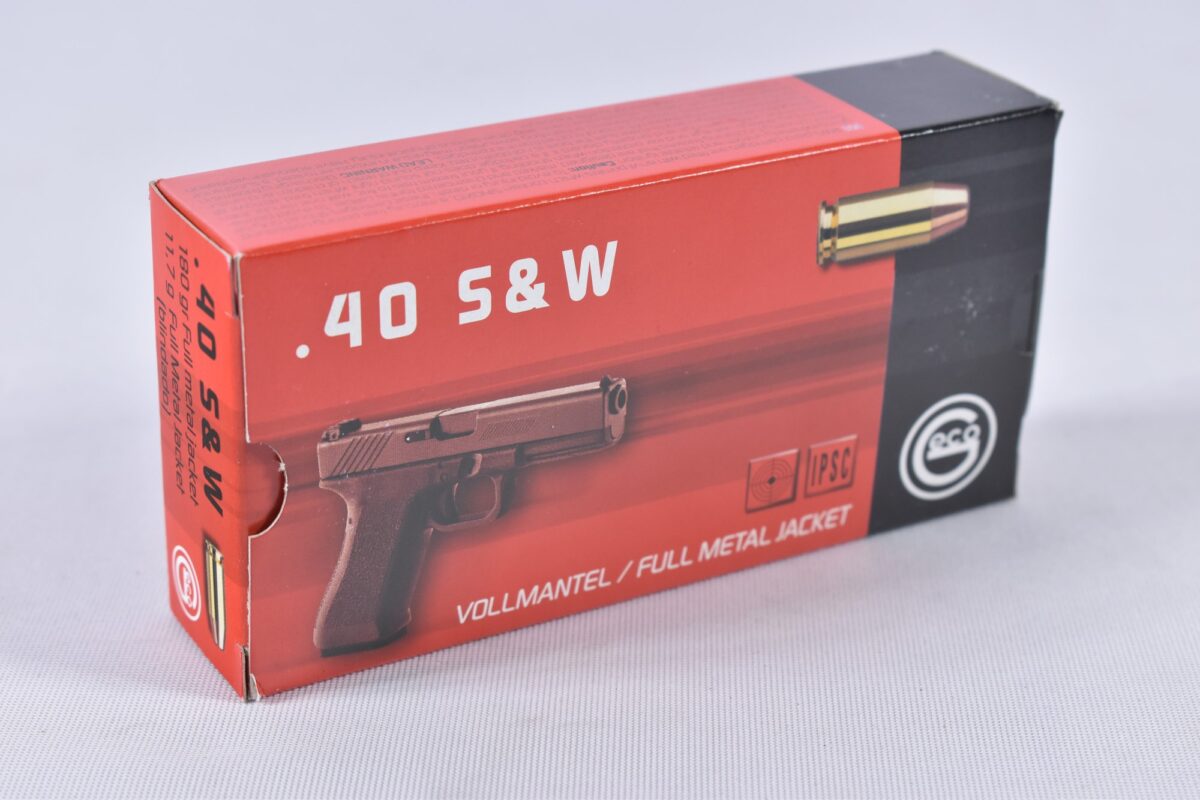 Geco .40 S&W VM Flachkopf 180grs / 11 Geco .40 S&W VM Flachkopf 180grs / 11