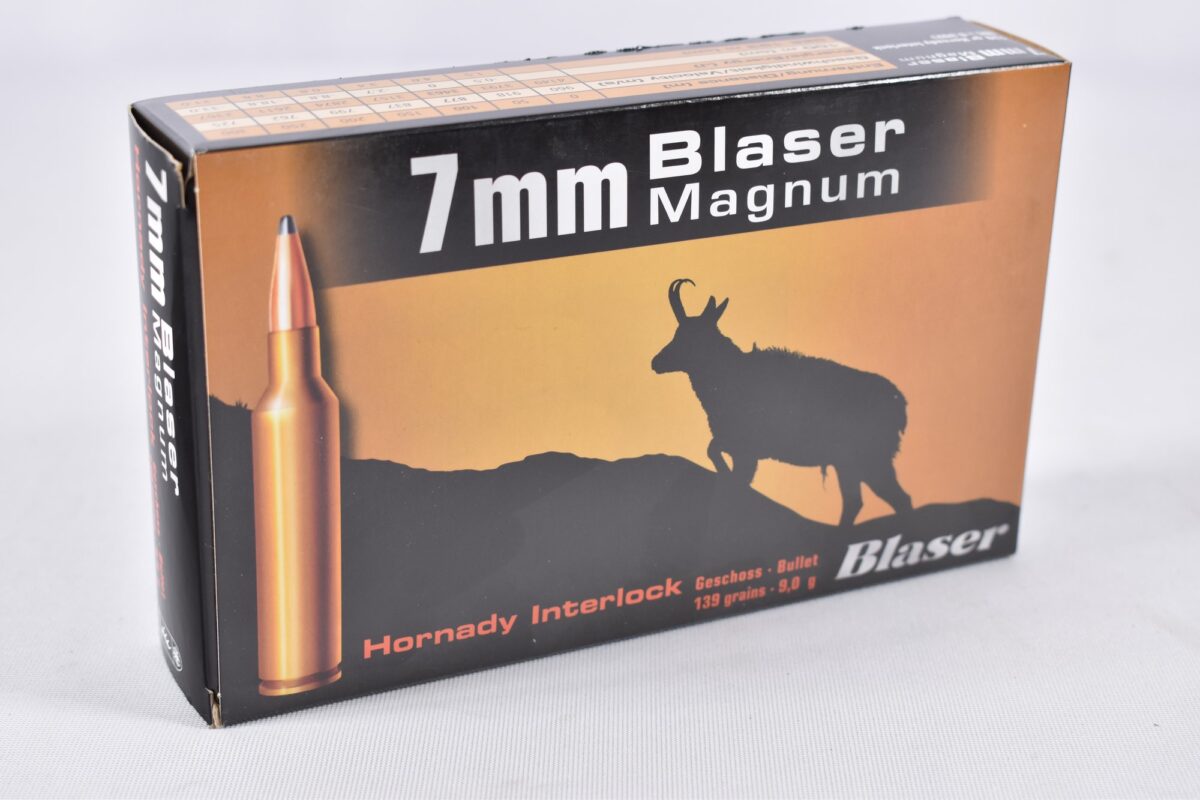 Blaser 7mm BlaserMag Interlock 139grs / 9 Blaser 7mm BlaserMag Interlock 139grs / 9