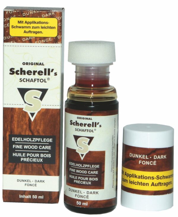Scherell Schaftöl Dunkel​ 50ml Pflegeartikel