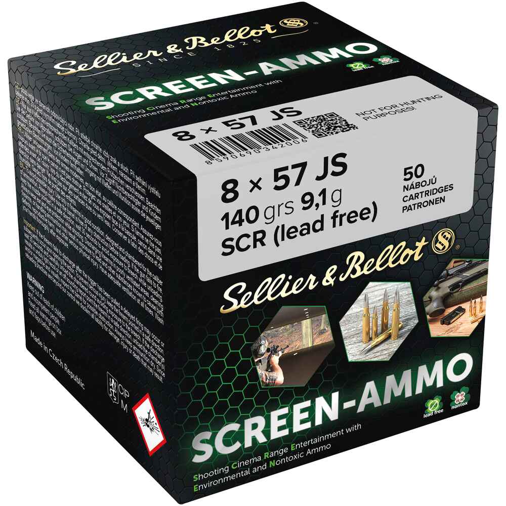 Sellier & Bellot 8x57JS Screen-Ammo 140grs / 9 Sellier & Bellot 8x57JS Screen-Ammo 140grs / 9