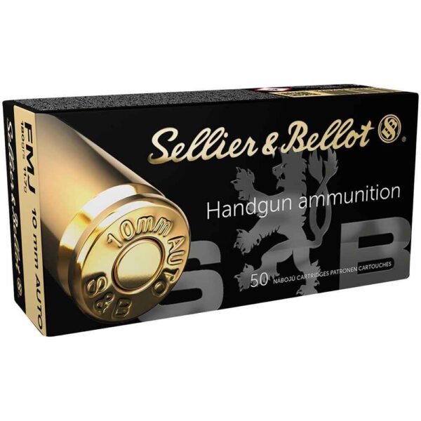 Sellier & Bellot 10mm Auto FMJ 180grs / 11