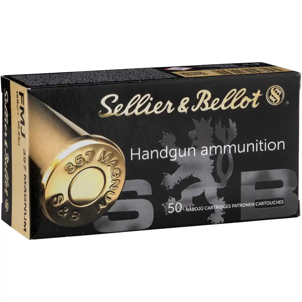 Sellier & Bellot .357 Mag FMJ 158grs / 10 Sellier & Bellot .357 Mag FMJ 158grs / 10
