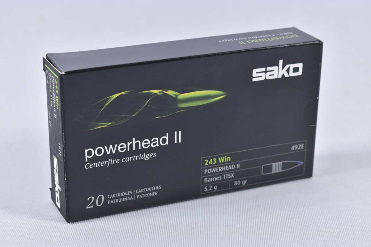 Sako .243 Win. Barnes TTSX 80grs / 5 Sako .243 Win. Barnes TTSX 80grs / 5