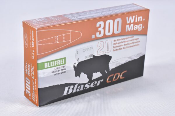 Blaser .300 WinMag. CDC 160grs / 10