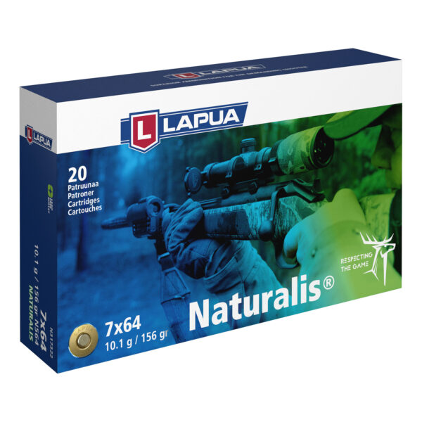Lapua 7x64 Naturalis 156grs / 10