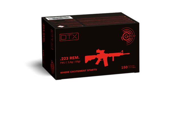 Geco .223 Rem VM DTX 55grs / 3