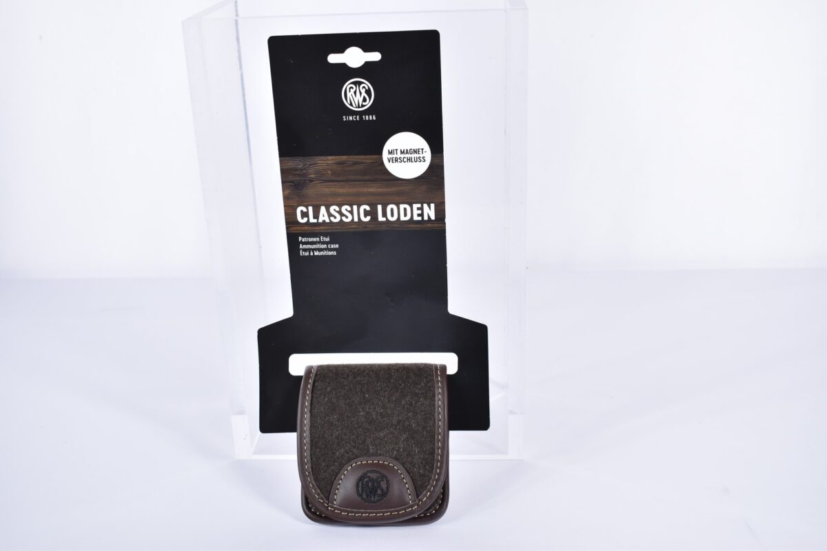RWS Patronenetui Loden Braun klein Zubehör RWS Patronenetui Loden Braun klein Zubehör