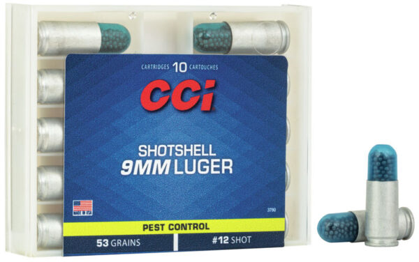 CCI 9mm Luger Shotshell 53grs / 3