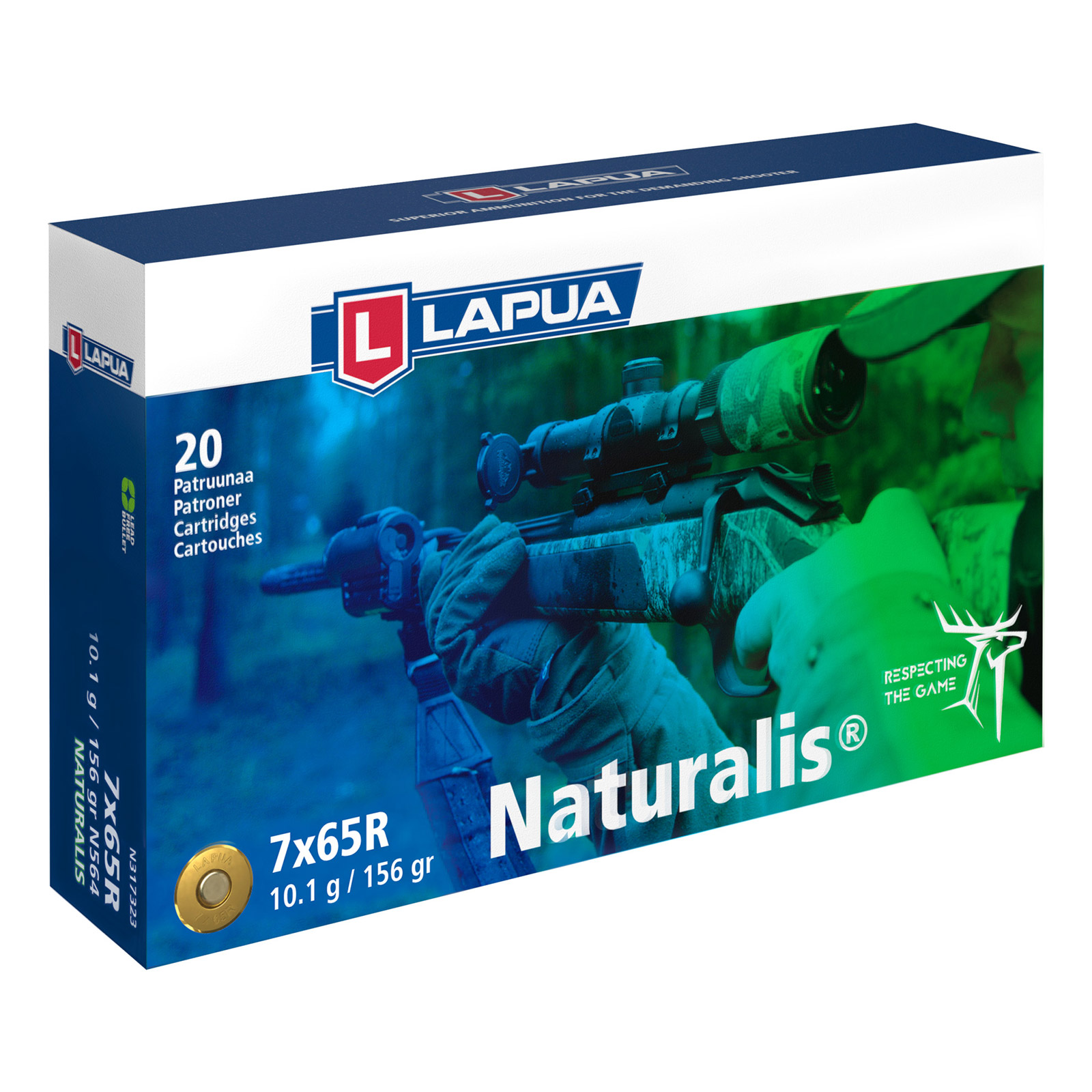 Lapua 7x65R Naturalis 156grs / 10 Lapua 7x65R Naturalis 156grs / 10
