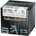Sellier & Bellot .222 Rem SP 50grs / 3