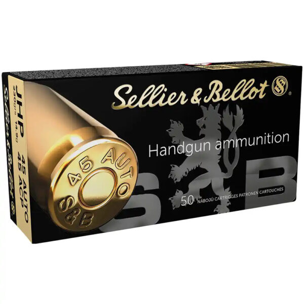 Sellier & Bellot .45 Auto JHP 230grs / 14