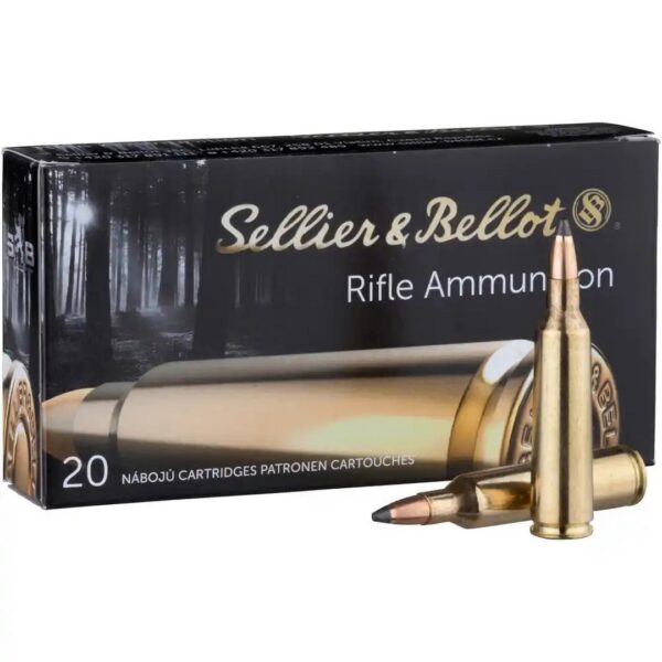 Sellier & Bellot .22-250 Rem SP 55grs / 3