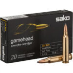 Sako .223 Rem Gamehead 55grs / 3