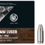 RWS 9mm Luger Fangschuss HP 108grs / 7