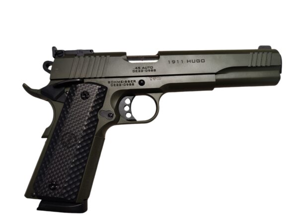 Schmeisser 1911 Hugo OD Green​ .45ACP 6'' Pistole