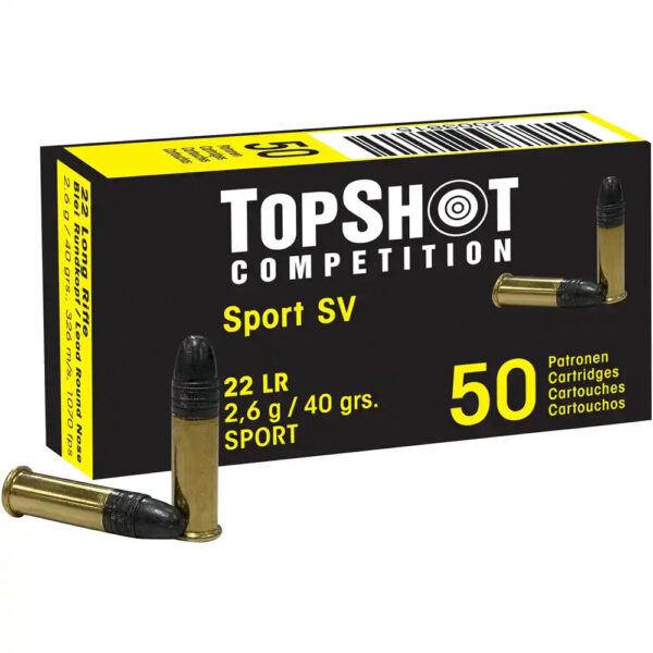Topshot .22 lr Black Edition SV 40grs / 2