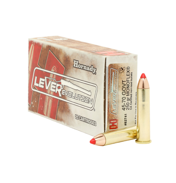 Hornady .45-70 Gov. Monoflex LVREV 250grs / 16 Hornady .45-70 Gov. Monoflex LVREV 250grs / 16