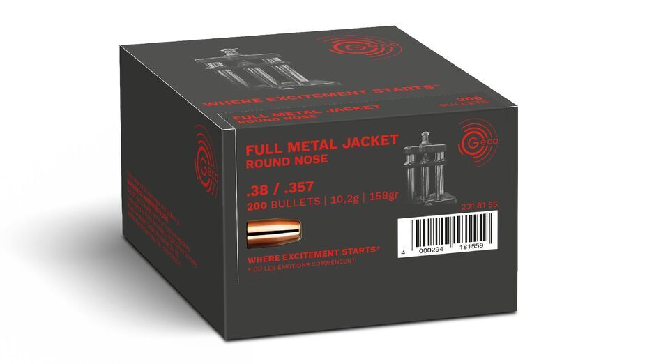 Geco Geschosse FMJ FN 200STK .357/9mm 10 Geco Geschosse FMJ FN 200STK .357/9mm 10